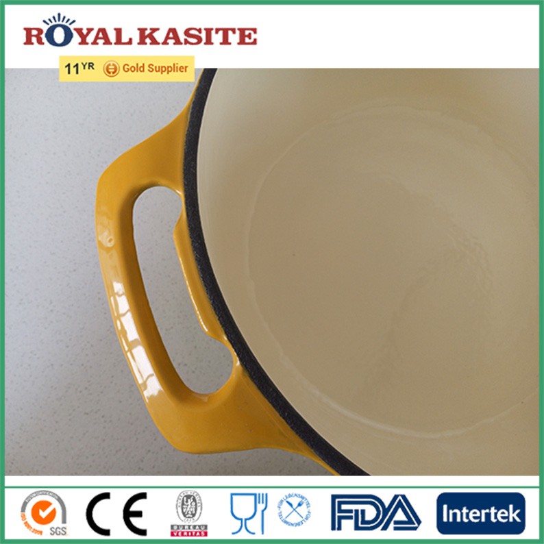 Wholesale parini cookware, cast iron casserole, enamel cooking pot