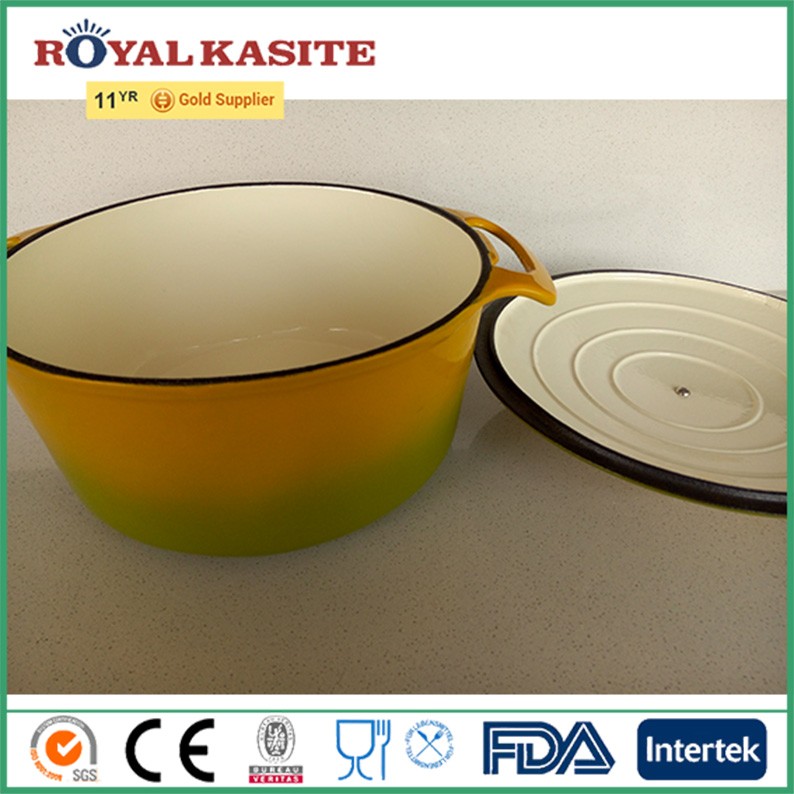 Wholesale parini cookware, cast iron casserole, enamel cooking pot