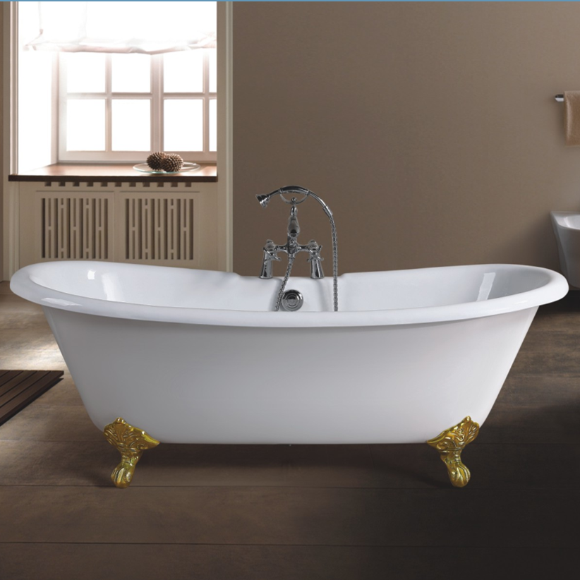 Wholesale 1 person cast iron bathtubs, freestanding cast iron bathtubs
