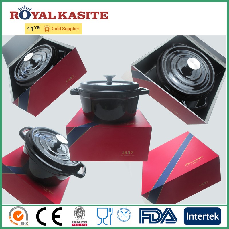 Buy German Masterclass Premium Parini Cast Iron Enamel Cookware Set For  Kitchen Ware Cooking Pot Non Stick Camping Induction Pan Set from  Shijiazhuang Sarchi Trade Co., Ltd., China