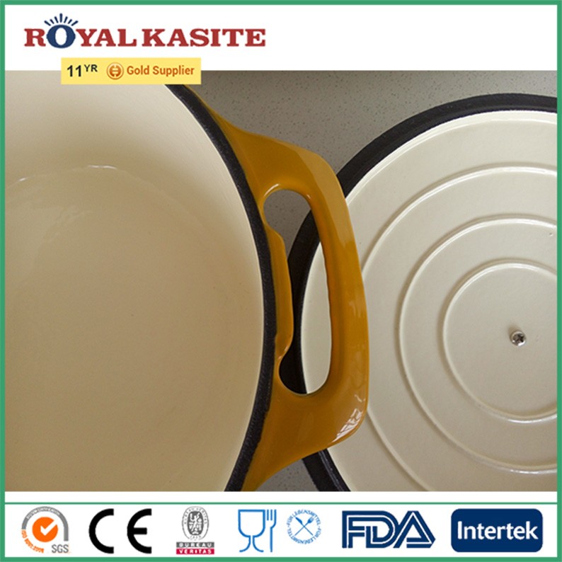 Wholesale parini cookware, cast iron casserole, enamel cooking pot